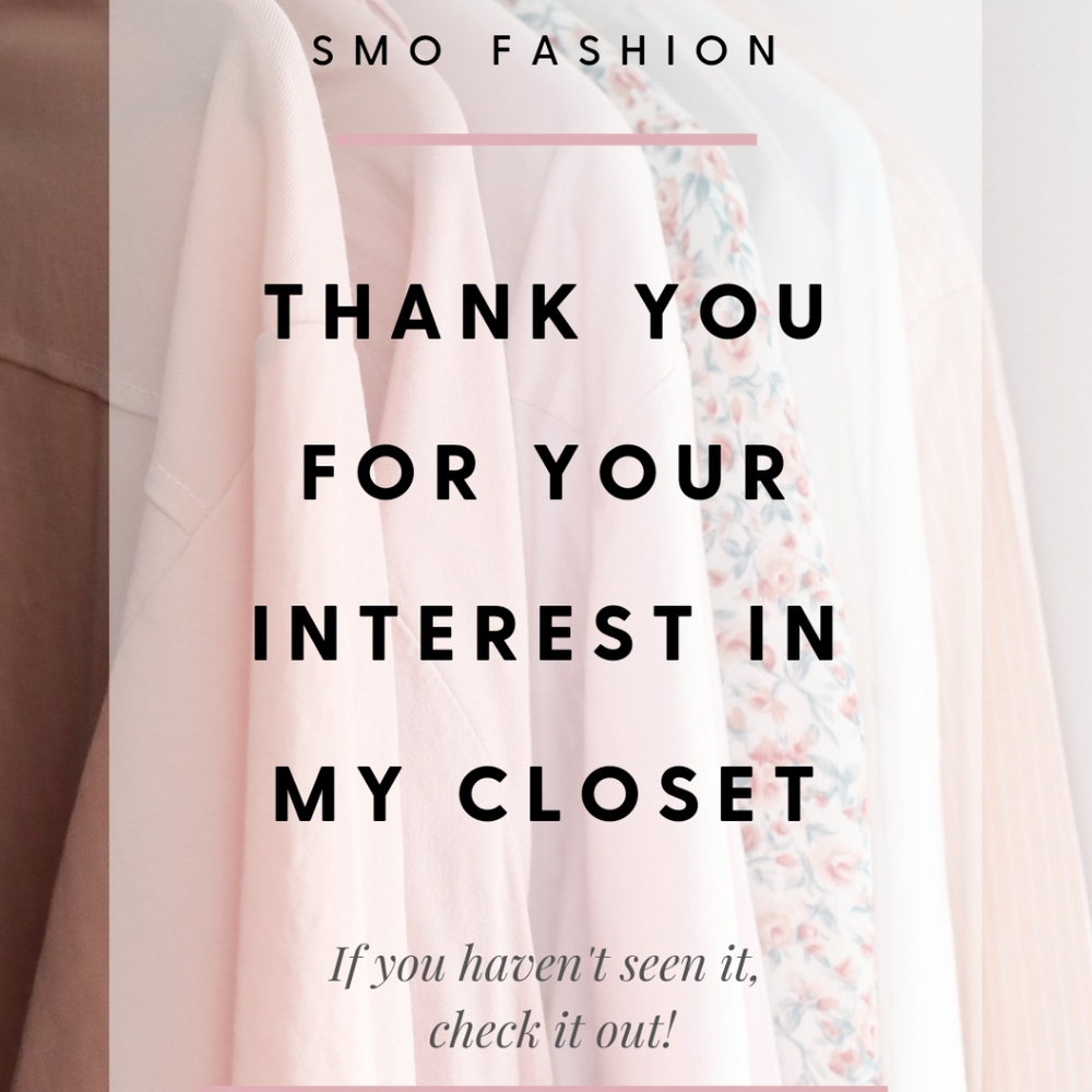 Meet your Posher, SMo Fashion